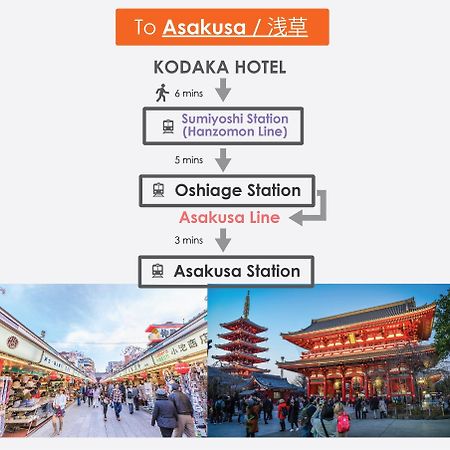 Kodaka Hotel Tokyo Eksteriør billede